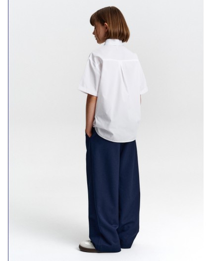 Брюки для девочек Темно-синий(54)