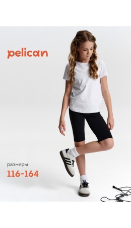 Шорты для девочек Черный(49)