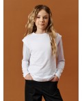 Джемпер для девочек Белый(2)