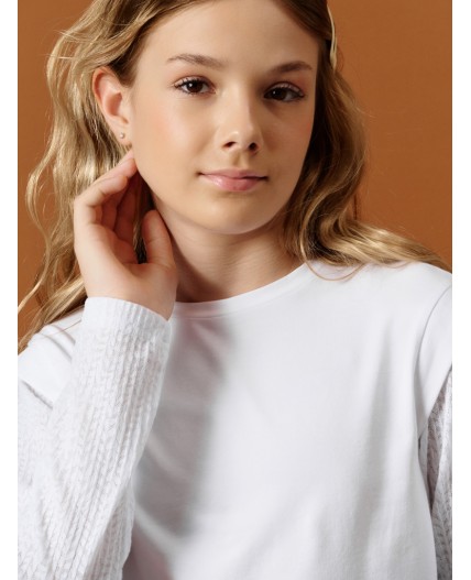 Джемпер для девочек Белый(2)