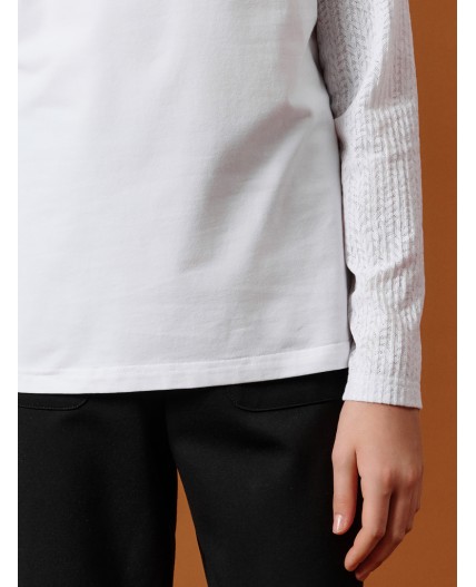 Джемпер для девочек Белый(2)