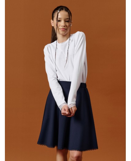 Джемпер для девочек Белый(2)