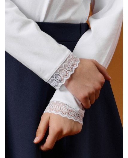 Джемпер для девочек Белый(2)