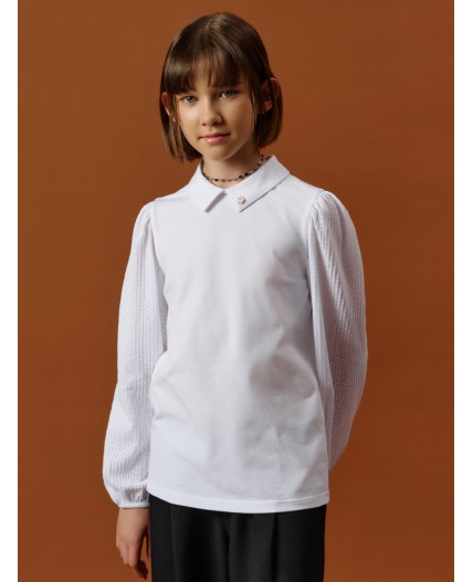 Джемпер для девочек Белый(2)