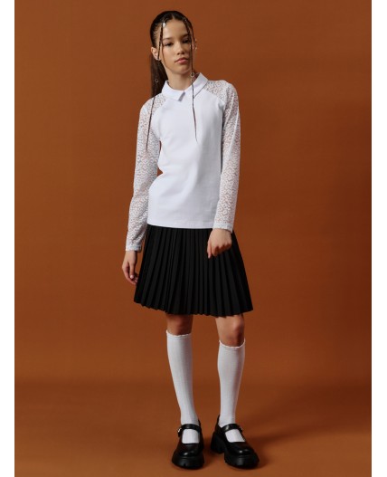 Джемпер для девочек Белый(2)