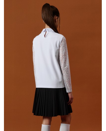 Джемпер для девочек Белый(2)