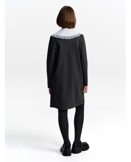 Платье для девочек Серый(40)