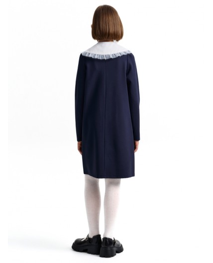 Платье для девочек Темно-синий(54)