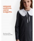 Платье для девочек Серый(40)