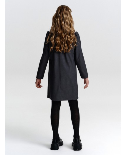 Платье для девочек Серый(40)