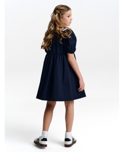 Платье для девочек Темно-синий(54)
