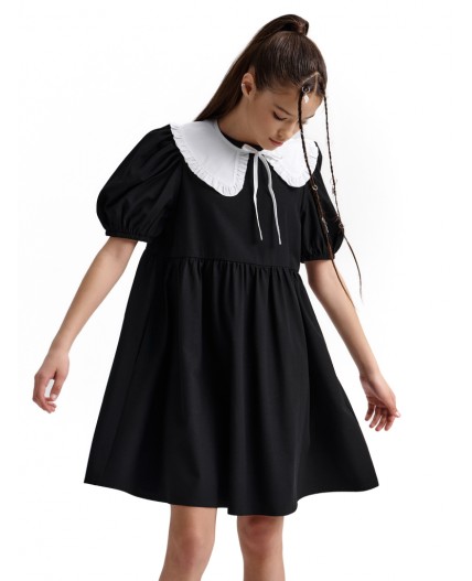 Платье для девочек Черный(49)