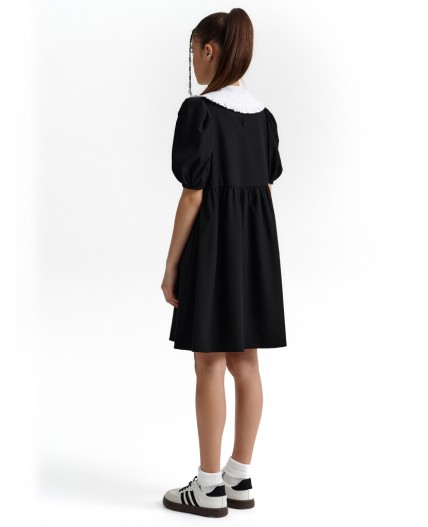 Платье для девочек Черный(49)