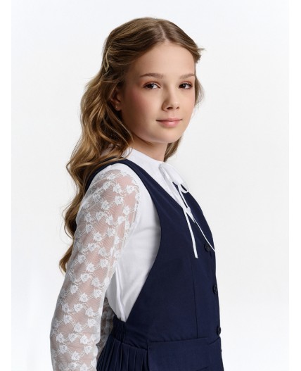 Платье для девочек Темно-синий(54)