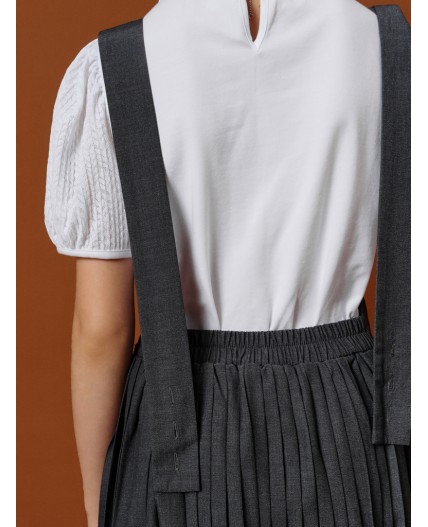 Платье для девочек Серый(40)