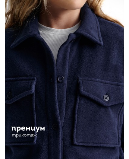 Куртка для девочек Темно-синий(54)