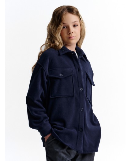 Куртка для девочек Темно-синий(54)
