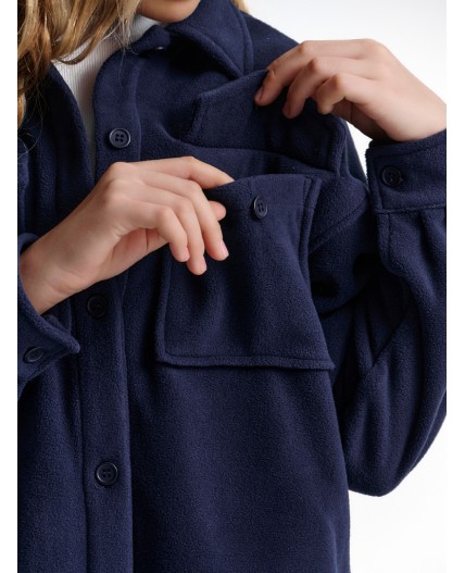 Куртка для девочек Темно-синий(54)