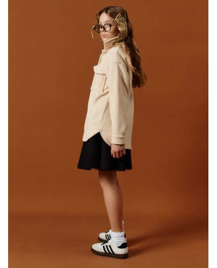 Куртка для девочек Кремовый(19)