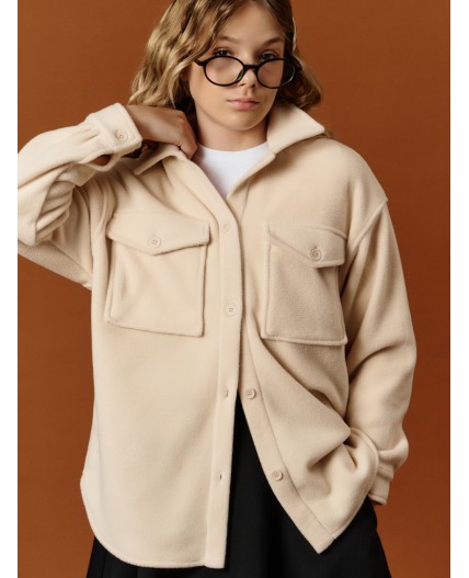 Куртка для девочек Кремовый(19)