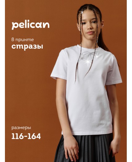 Футболка для девочек Белый(2)