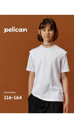 Футболка для девочек Белый(2)