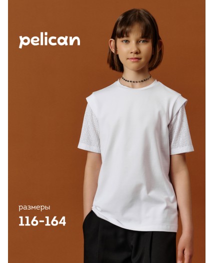 Футболка для девочек Белый(2)