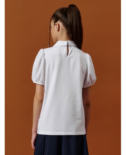 Джемпер для девочек Белый(2)