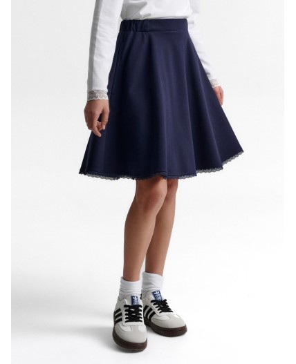 Юбка для девочек Темно-синий(54)