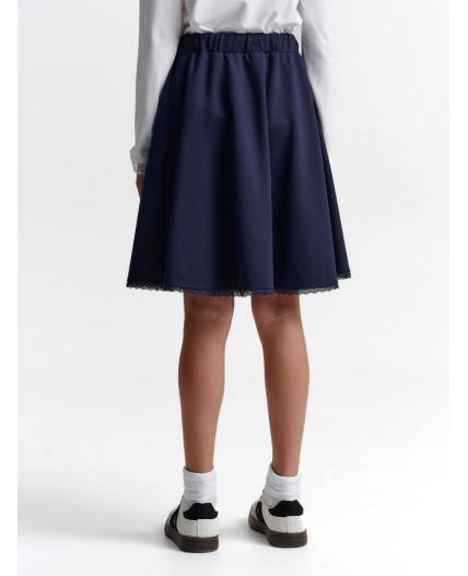 Юбка для девочек Темно-синий(54)