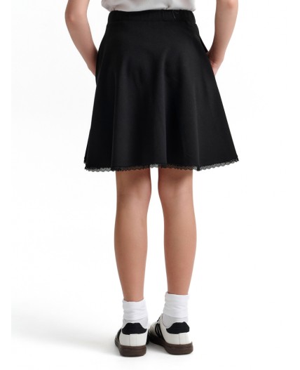 Юбка для девочек Черный(49)