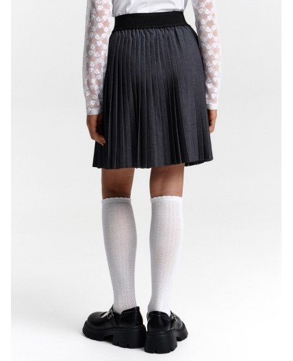 Юбка для девочек Серый(40)