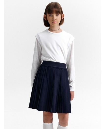 Юбка для девочек Темно-синий(54)