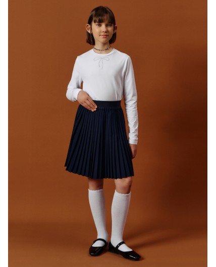 Юбка для девочек Темно-синий(54)