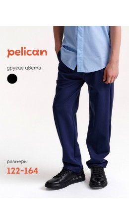 Брюки для мальчиков Синий(41)