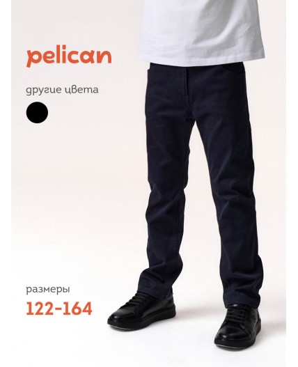 Брюки для мальчиков Темно-синий(54)