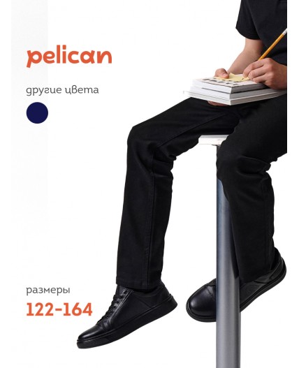 Брюки для мальчиков Черный(49)