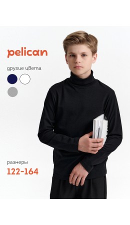 Джемпер для мальчиков Черный(49)