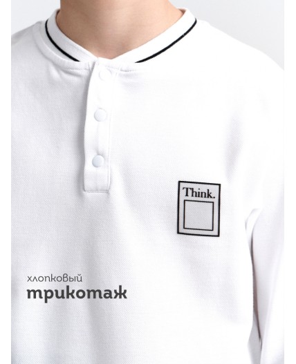 Джемпер для мальчиков Белый(2)