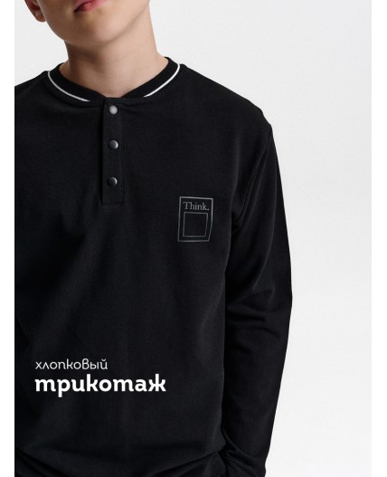 Джемпер для мальчиков Черный(49)