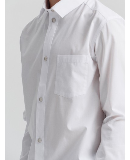 Сорочка верхняя для мальчиков Белый(2)