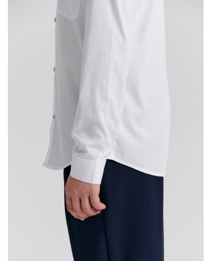 Сорочка верхняя для мальчиков Белый(2)