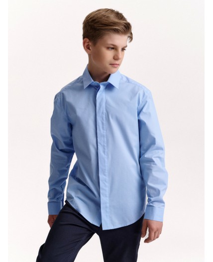 Сорочка верхняя для мальчиков Голубой(9)