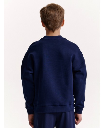 Толстовка для мальчиков Синий(41)