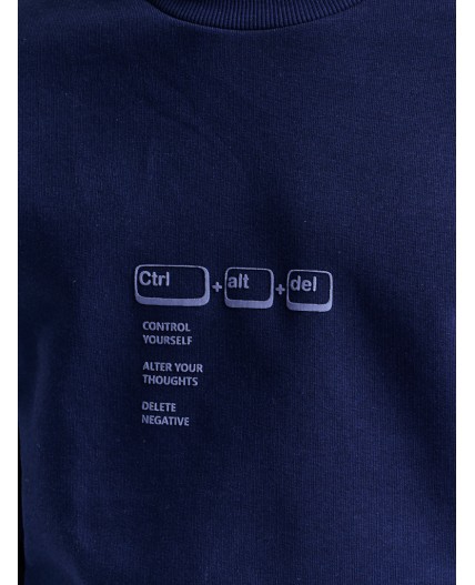 Толстовка для мальчиков Синий(41)