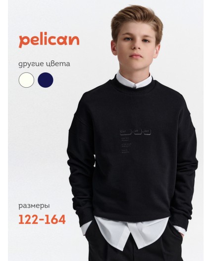 Толстовка для мальчиков Черный(49)