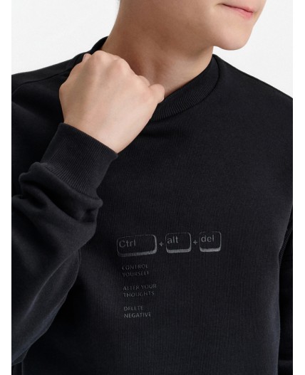 Толстовка для мальчиков Черный(49)