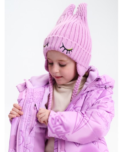 Шапка для девочек Розовый(37)