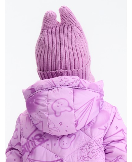 Шапка для девочек Розовый(37)