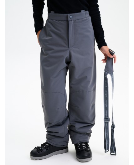 Полукомбинезон детский Темно-серый(43)